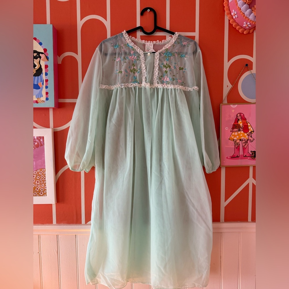Vintage Baby Doll Overlay
